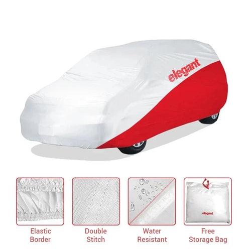 Car Body Cover WR White And Red For New Kia Sonet
