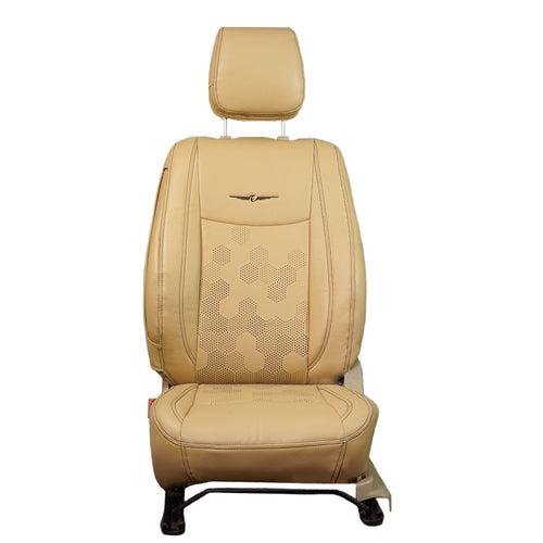 Nappa PR HEX  Art Leather Car Seat Cover For MG Comet EV