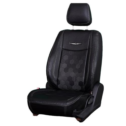 Nappa PR HEX  Art Leather Car Seat Cover For Nissan Magnite