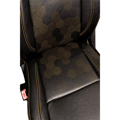 Nappa PR HEX Art Leather Car Seat Cover For Volkswagen Taigun