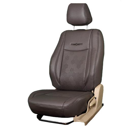 Nappa PR HEX Art Leather Car Seat Cover For Kia Carens
