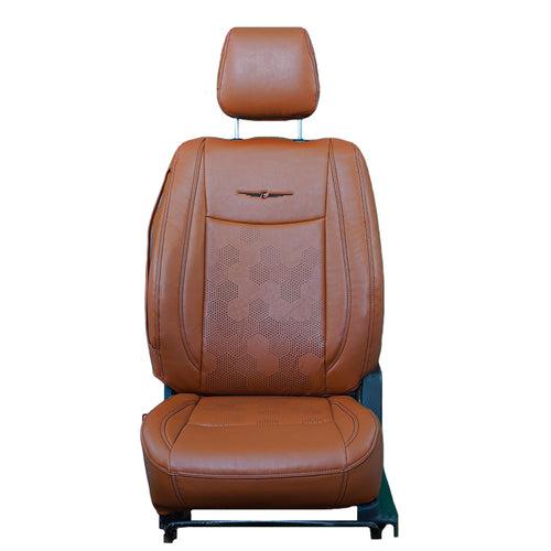 Nappa PR HEX Art Leather Car Seat Cover For MG Hector