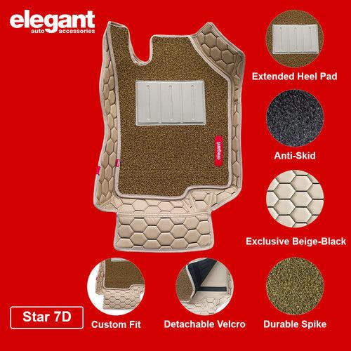 Elegant Star 7D Car Floor Mats For Honda Elevate
