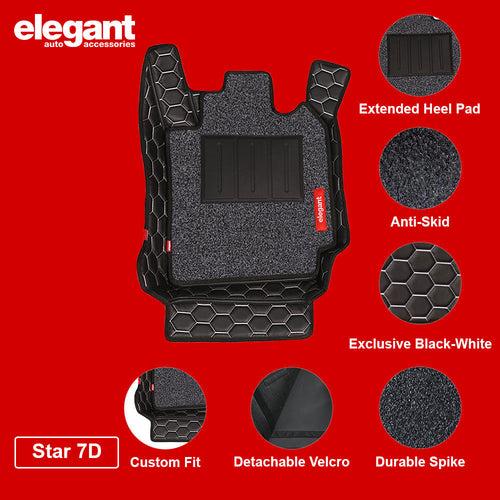 Star 7D Car Floor Mats For Hyundai Aura