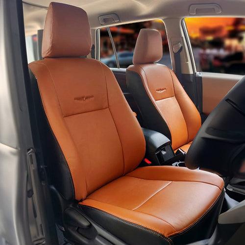 Nappa Uno Art Leather Car Seat Cover For Toyota Innova Crysta
