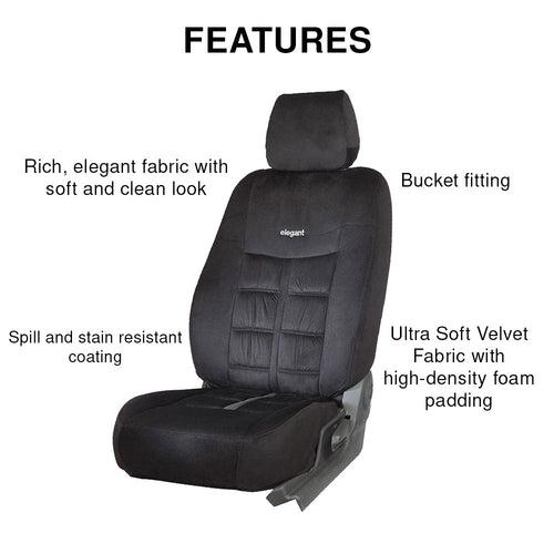 Emperor Velvet Fabric Car Seat Cover For Maruti Jimny