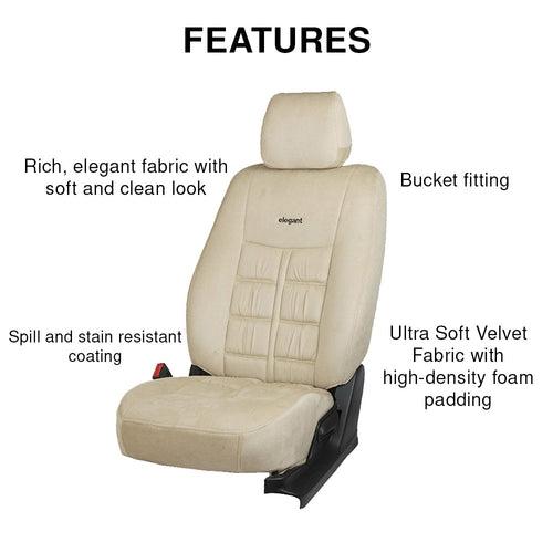 Emperor Velvet Fabric Car Seat Cover For Maruti Jimny