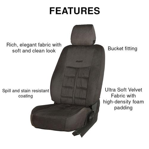 Emperor Velvet Fabric Car Seat Cover For Maruti Jimny