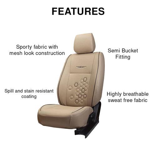 Fresco Fizz Fabric Car Seat Cover For Mahindra XUV 3XO