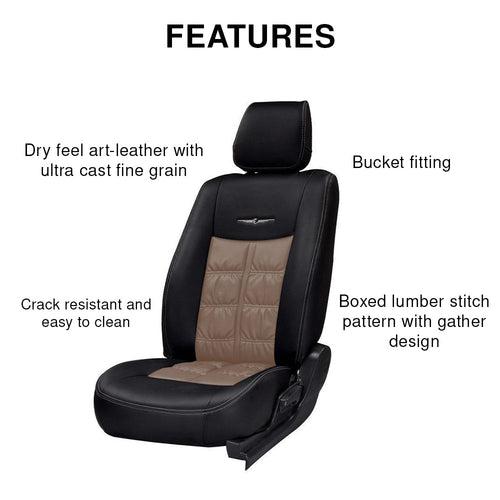 Nappa Grande Duo Art Leather Car Seat Cover For Mahindra XUV 3XO
