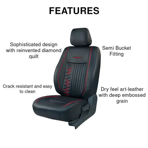 Vogue Knight Art Leather Car Seat Cover For Mahindra XUV 3XO
