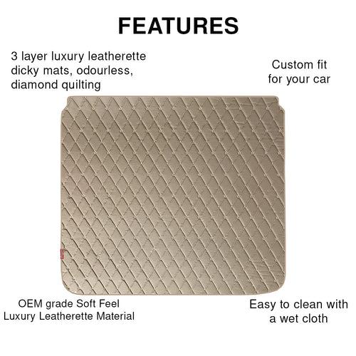 Luxury Leatherette Car Dicky Mat For Volvo Xc 60