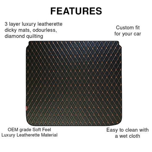 Luxury Leatherette Car Dicky Mat For Volvo Xc 60