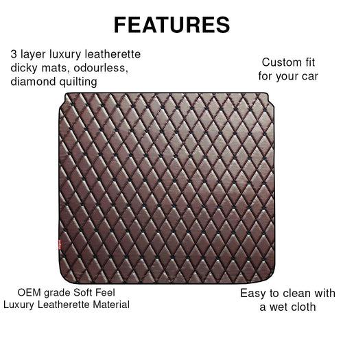 Luxury Leatherette Car Dicky Mat For Volvo Xc 60