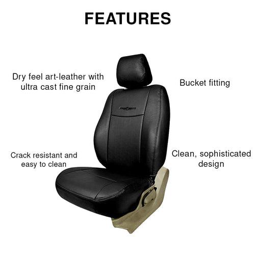 Nappa Uno Art Leather Car Seat Cover For Toyota Fortuner