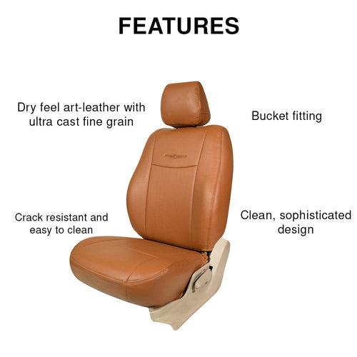 Nappa Uno Art Leather Car Seat Cover For Toyota Fortuner