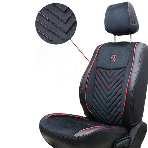 Veloba Softy Velvet Fabric Car Seat Cover For Mahindra XUV 3XO