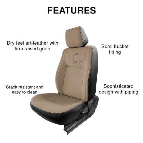 Vogue Zap Plus Art Leather Bucket Fitting Car Seat Cover For Maruti Jimny