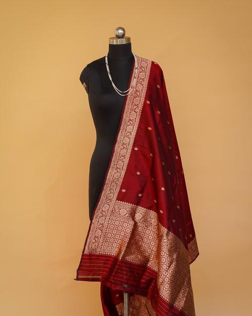 Pure Katan Silk Dupatta 113