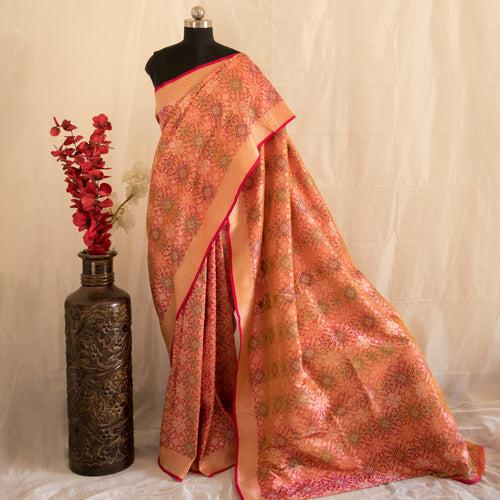 ••• BANARASIYA ••• Banarasee Silk Saree 086