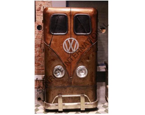 Automobile Furniture - Volkswagen VW kombi van design bar cabinet rack for home & restaurant