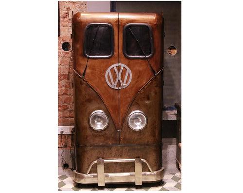 Automobile Furniture - Volkswagen VW kombi van design bar cabinet rack for home & restaurant