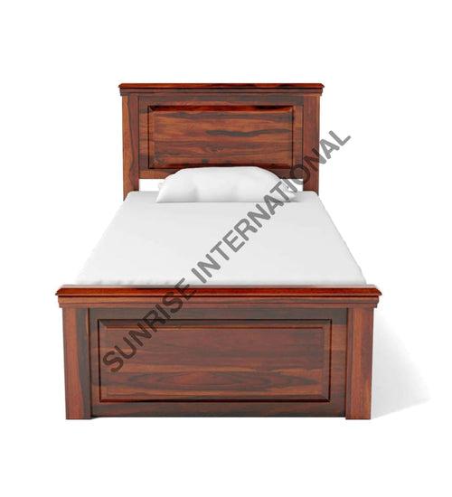 Contemporary Wooden Single Bed with storage !