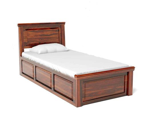 Contemporary Wooden Single Bed with storage !