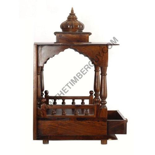 Wooden Temple , Puja ghar mandir for home