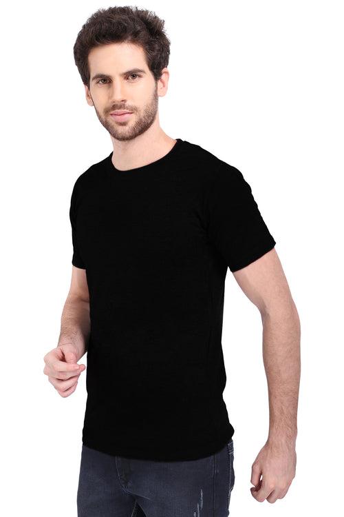 Round Neck Black - T Shirt