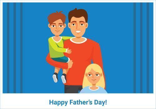 Durfi Happy Father's Day Gift Card