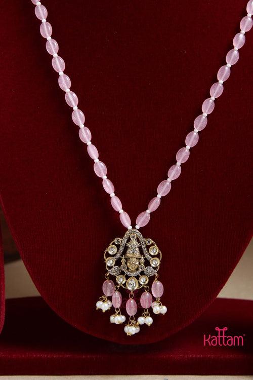 Perumal PatselPink Bead Mala