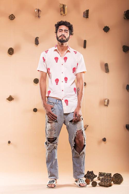 Dimag ki Batti Jali Quirky Shirt