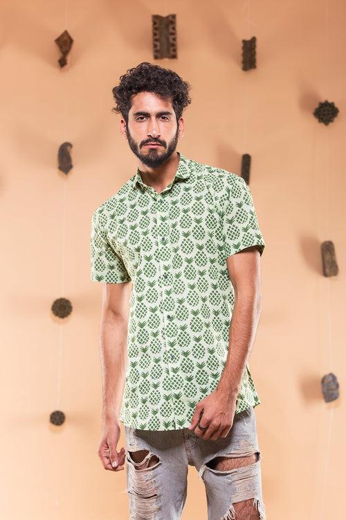 Green Pineapple Shirt