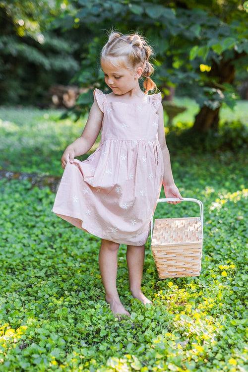 Floral Embroidered Angel Dress