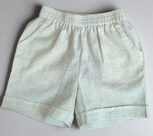 Natural Color Boys Shorts