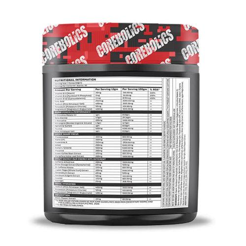 COREBOLICS XPLODE (BLACK SERIES) PRE WORKOUT (360 GM, 30 SERVINGS)