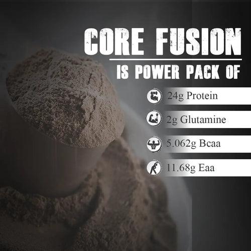 COREBOLICS CORE FUSION WHEY PROTEIN (2 KG , 55 SERVINGS) + SIPPER BOTTLE 1.0 LITRE FREE