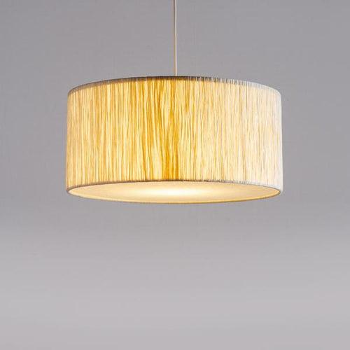 Lokta Drum Pendant Lamp