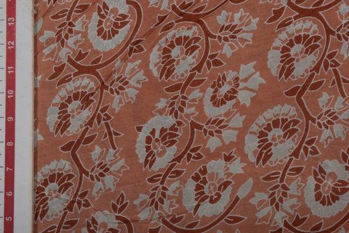 Multicolor Floral Printed Viscose Muslin Fabric