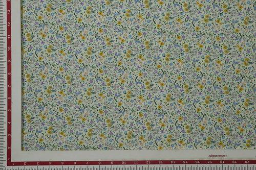 Multicolor Floral Printed Rayon Fabric