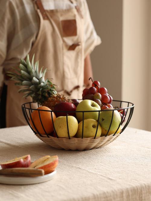 Cabo Natural Rattan Fruit Basket