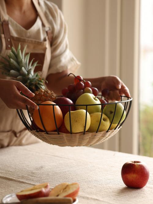 Cabo Natural Rattan Fruit Basket