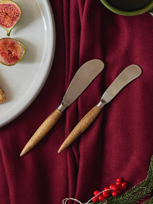 Butter & Jam Spreading Knives, Set of 2