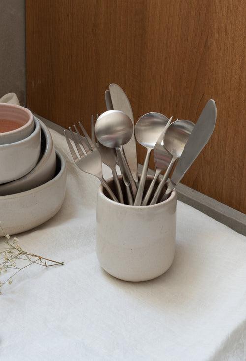 Wabi 18-piece cutlery set, Stainless Steel