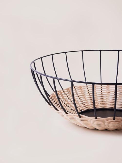 Cabo Natural Rattan Fruit Basket