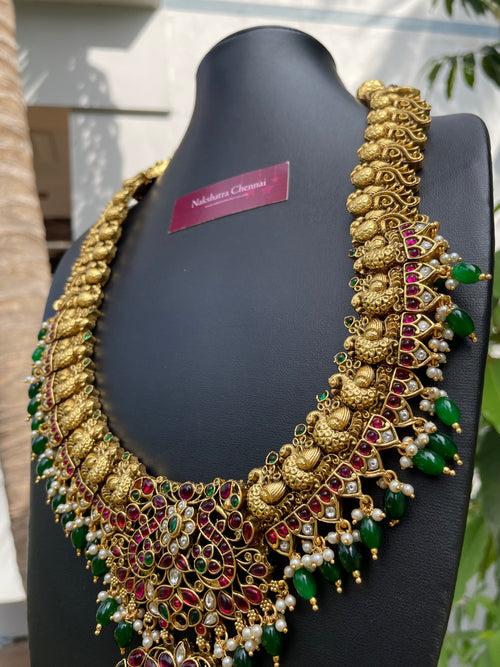 TARINI -Long with Green Beads