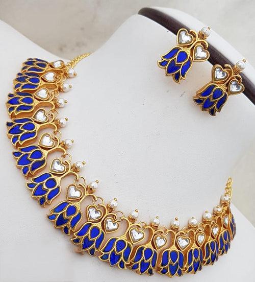 NEERAJA in Royal Blue