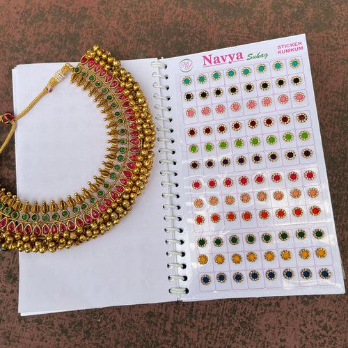 Full stone work Bindi book