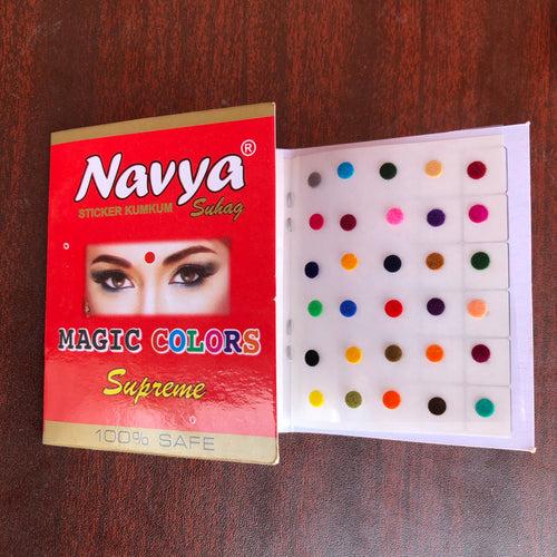 Bindi Sachet (size 7)- Medium size Bindis